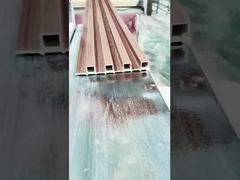 پانل دیواری WPC دیوار داخلی تزئینی روکش دیوار محبوب رنگ چوبی