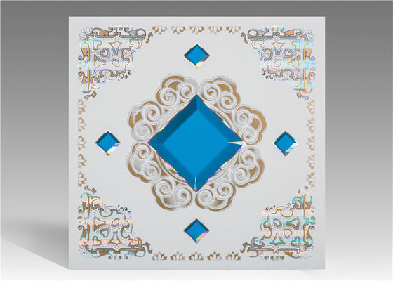 کاشی های سقف کاذب رطوبتی اقتصادی برای سقف افتادگی 2.35 کیلوگرم / M2