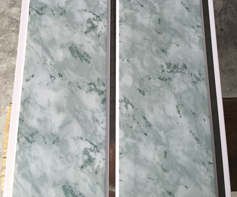 پانل های پانل های پلاستیکی 25 سانتی متر میانه نصب آسان / تمیز کردن آسان