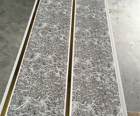 پانل های پانل های پلاستیکی 25 سانتی متر میانه نصب آسان / تمیز کردن آسان