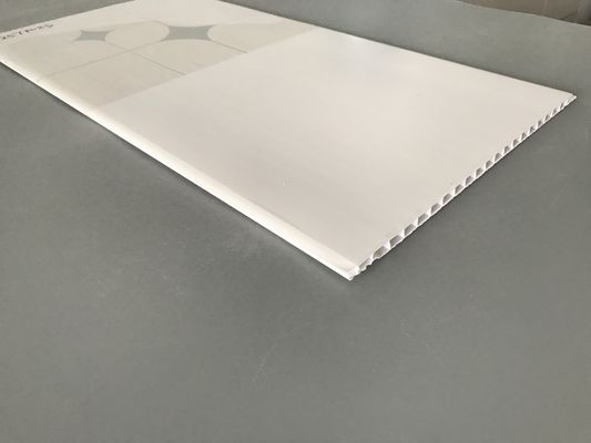 پانل های سقف دیواری تزئینی ضد رطوبت PVC / پانل های پوشش دیواری تزئینی 30 سانتی متر عرض سقف PVC
