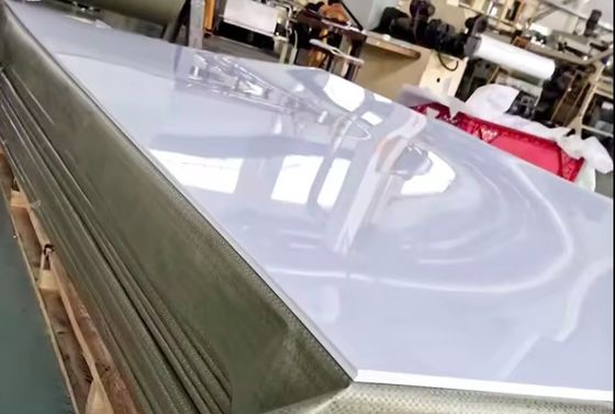 ورق پلی استیرن سفید پورسلین پنل سفید PS چاپ UV PS ورق های پلاستیکی