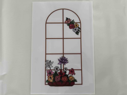 چاپ UV ورق های پلی استیرن چاپ سه بعدی ورق های تزئینی PS رنگ سفید پانل تبلیغاتی