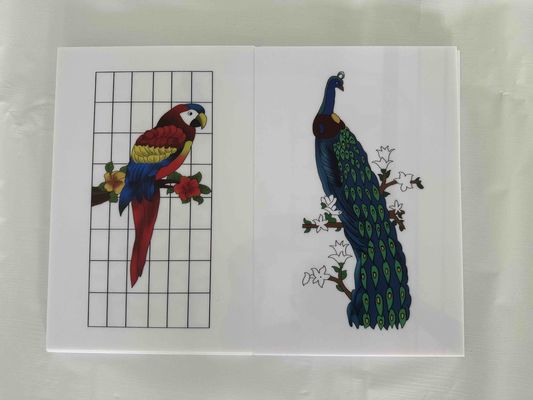 ورق های پلاستیکی پلی استیرن رنگی پانل های جداکننده درب تزئینی پانل های درب پلاستیکی چاپ تزئینی PS