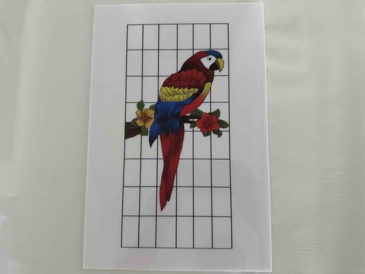 ورق های پلاستیکی پلی استیرن رنگی پانل های جداکننده درب تزئینی پانل های درب پلاستیکی چاپ تزئینی PS