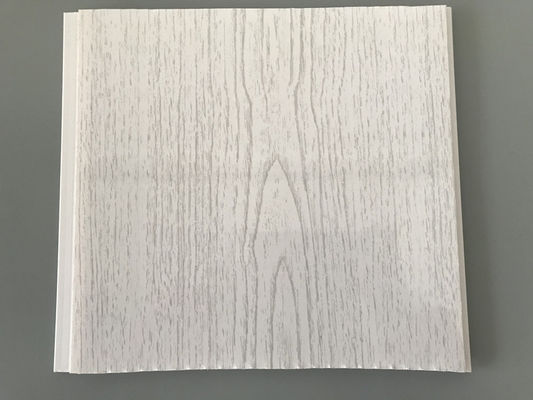 پیری - مقاومت سقف PVC پانل های چوبی 250 × 7mm 2.5kg / Sqm