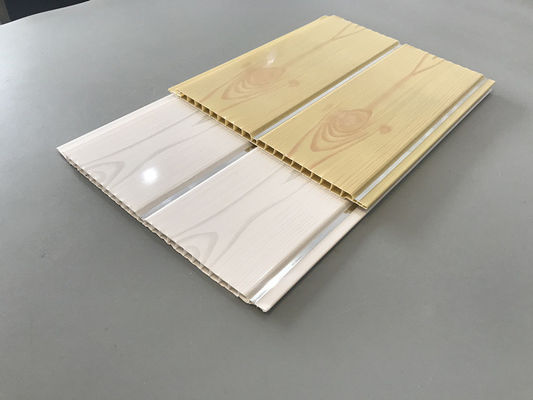 200 × 5.95M داخلی هنری پانل های پوشش چوبی PVC برای رستوران ضخامت 7mm 8 اینچ پانل سقف PVC رنگ چوبی محبوب