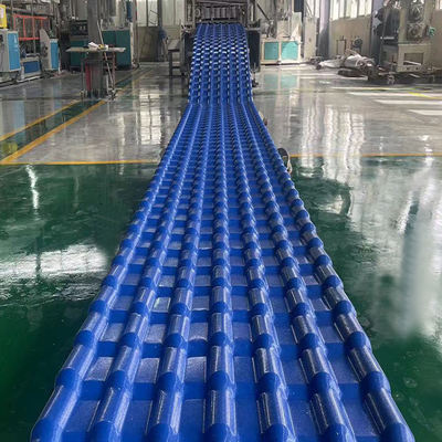 Fireproof external Anti-UV pvc corrugated roofing sheet Popular UPVC plastic roof tiles Synthetic tiles with ASA coating