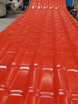 ASA UPVC Roofing Tiles Popular Plastic Roofing Sheets External Colonial Color Spanish