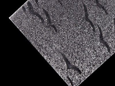 ورق های پلی استیلرن شفاف مدل PS ورق های برجسته شده PRISMATIC GPPS sheet