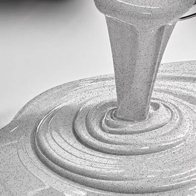 کف خاکستری رنگی اپوکسی پوشش کف سنگ مرمر نقاشی کف کف ماندگار نقاشي کف خود تراز کننده اپوکسی